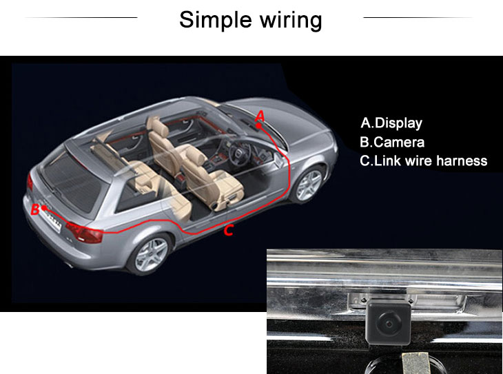 Digital TV HD SONY CCD 600 TV Lines Wired Waterproof Car Parking Backup Reversing Camera for NEW Mazda ATENZA Night Vision free shipping Digital TV HD SONY CCD 600 TV Lines Wired Waterproof Car Parking Backup Reversing Camera for NEW Mazda ATENZA Night Vision free shipping