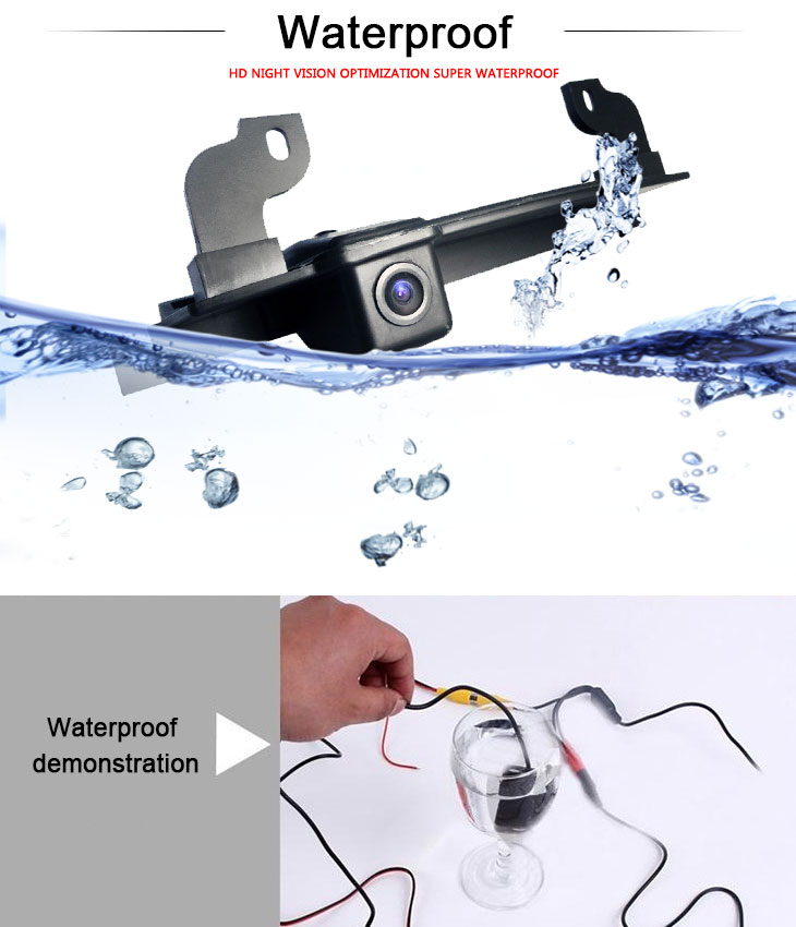 DVD Player HD Wired Car Parking Backup Reversing Camera for 2006-2008 Nissan Tiida Waterproof Blue Ruler Night Vision free shipping DVD Player HD Wired Car Parking Backup Reversing Camera for 2006-2008 Nissan Tiida Waterproof Blue Ruler Night Vision free shipping