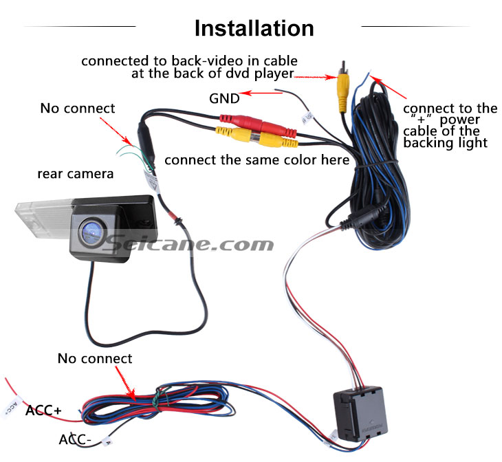 AUX HD Wired Car Parking Backup Reversing Camera for 2008-2013 KIA CERATOWaterproof Blue Ruler Night Vision free shipping AUX HD Wired Car Parking Backup Reversing Camera for 2008-2013 KIA CERATOWaterproof Blue Ruler Night Vision free shipping