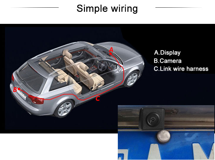 Digital TV HD Wired Car Parking Backup Reversing Camera for Mitsubishi PAJERO Zinger V3 Lingyue Waterproof Blue Ruler Night Vision free shipping Digital TV HD Wired Car Parking Backup Reversing Camera for Mitsubishi PAJERO Zinger V3 Lingyue Waterproof Blue Ruler Night Vision free shipping