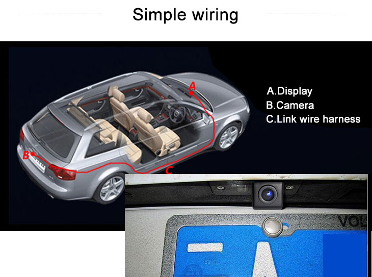 Digital TV 170° HD Waterproof Blue Ruler Night Vision Car Rearview Camera for 2008-2013 VW Volkswagen POLO three boxes free shipping Digital TV 170° HD Waterproof Blue Ruler Night Vision Car Rearview Camera for 2008-2013 VW Volkswagen POLO three boxes free shipping