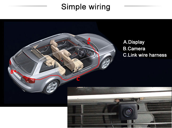 Digital TV 2008-2010 Mazda 5 Автомобильный заднего вида камеры с синий линейка Ночное видение бесплатная доставка 