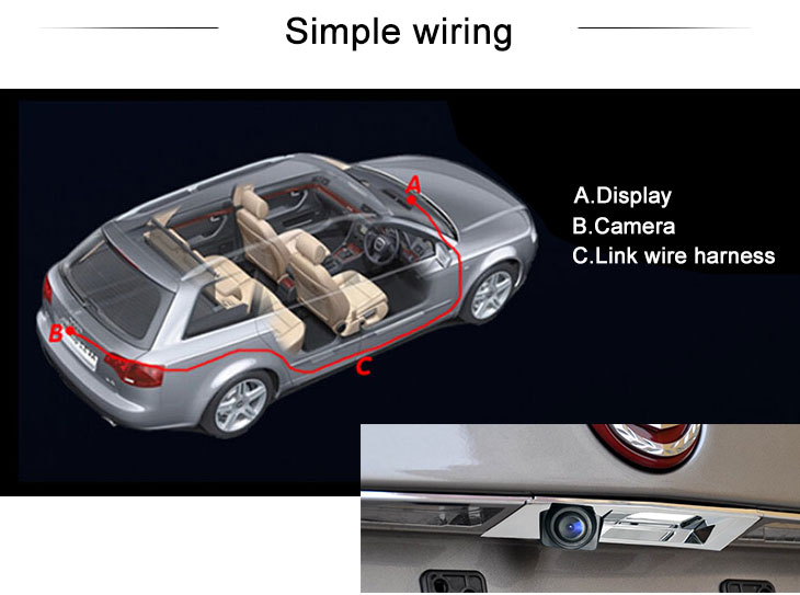 Digital TV 2010-2012 Cadillac sls Car Rear View Camera with Blue Ruler Night Vision free shipping Digital TV 2010-2012 Cadillac sls Car Rear View Camera with Blue Ruler Night Vision free shipping