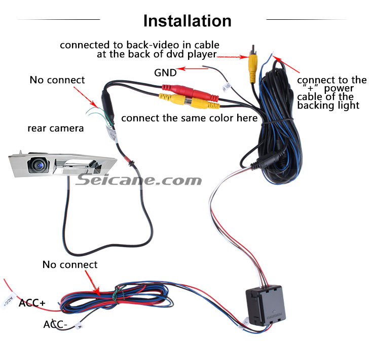 AUX 2010-2012 Cadillac sls Car Rear View Camera with Blue Ruler Night Vision free shipping AUX 2010-2012 Cadillac sls Car Rear View Camera with Blue Ruler Night Vision free shipping