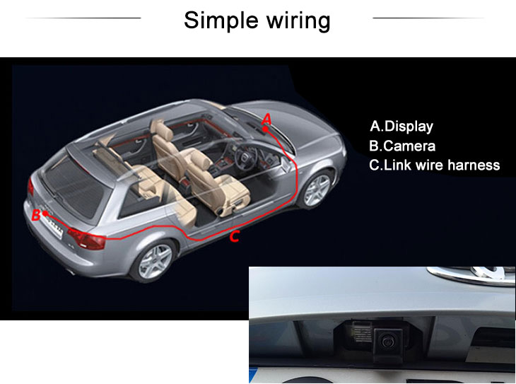 Digital TV HD Wired Car Parking Backup Reversing Camera for 2010-2013 NEW Toyota REIZ、2013 NEW CROWN、Previa Waterproof Blue Ruler Night Vision free shipping Digital TV HD Wired Car Parking Backup Reversing Camera for 2010-2013 NEW Toyota REIZ、2013 NEW CROWN、Previa Waterproof Blue Ruler Night Vision free shipping
