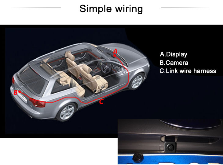 Digital TV HD Wired Car Parking Backup Reversing Camera for 2011-2013 NEW Mazda 8 Waterproof Blue Ruler Night Vision free shipping Digital TV HD Wired Car Parking Backup Reversing Camera for 2011-2013 NEW Mazda 8 Waterproof Blue Ruler Night Vision free shipping