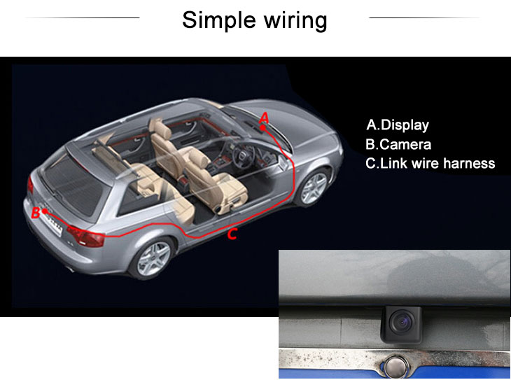 Digital TV 170° HD Waterproof Blue Ruler Night Vision Car Rear View Camera for Subaru TRIBECA free shipping Digital TV 170° HD Waterproof Blue Ruler Night Vision Car Rear View Camera for Subaru TRIBECA free shipping
