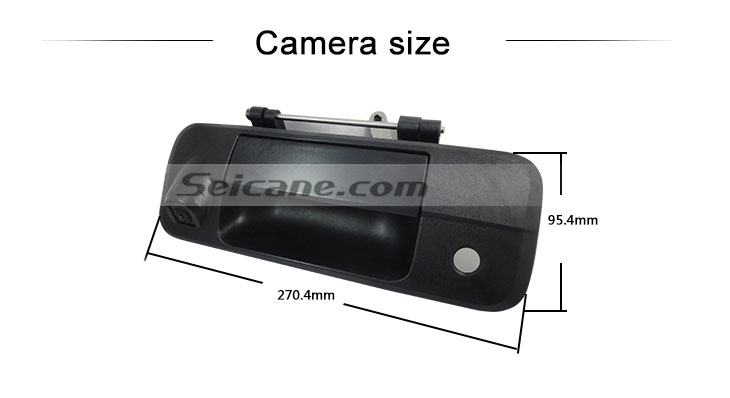 Steering wheel controls SONY CCD 600 lignes pour 2007-2015 TOYOTA Tundra Tundra Caméra de recul avec Noir Tailgate filaire étanche Parking Night Vision Steering wheel controls SONY CCD 600 lignes pour 2007-2015 TOYOTA Tundra Tundra Caméra de recul avec Noir Tailgate filaire étanche Parking Night Vision