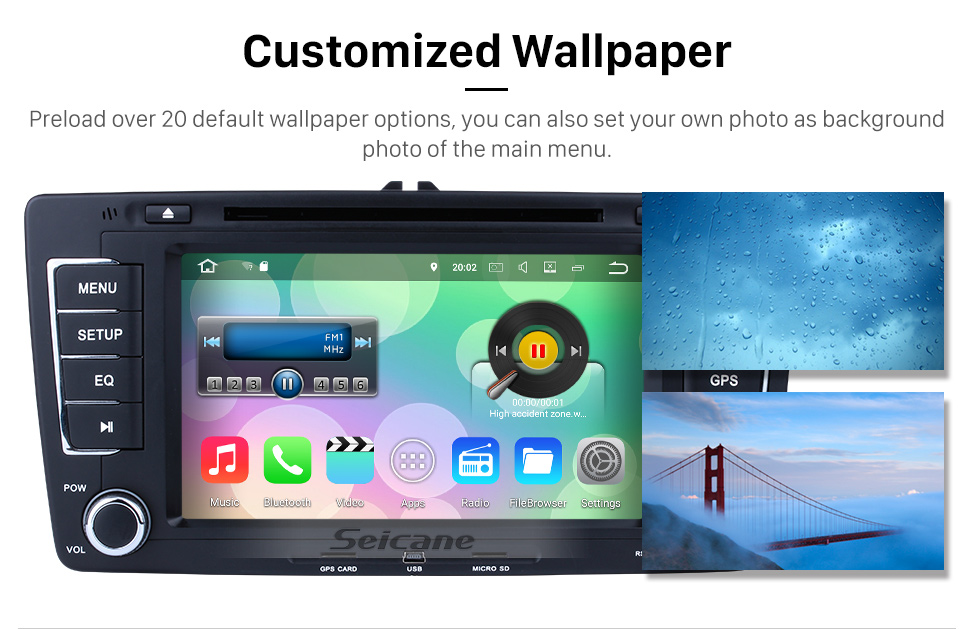 Seicane Seicane S127699 Quad-core de Android 7.1.1 2009-2013 Skoda Octaiva Música Dvd Bluetooth Aftermarket OEM GPS con 3G WiFi Radio RDS 16G Flash Espejo Retrovisor Enlace OBD2 Directivo Cámara Wheel Control HD 1024 * 600 Multi-touch Screen Seicane Seicane S127699 Quad-core de Android 7.1.1 2009-2013 Skoda Octaiva Música Dvd Bluetooth Aftermarket OEM GPS con 3G WiFi Radio RDS 16G Flash Espejo Retrovisor Enlace OBD2 Directivo Cámara Wheel Control HD 1024 * 600 Multi-touch Screen