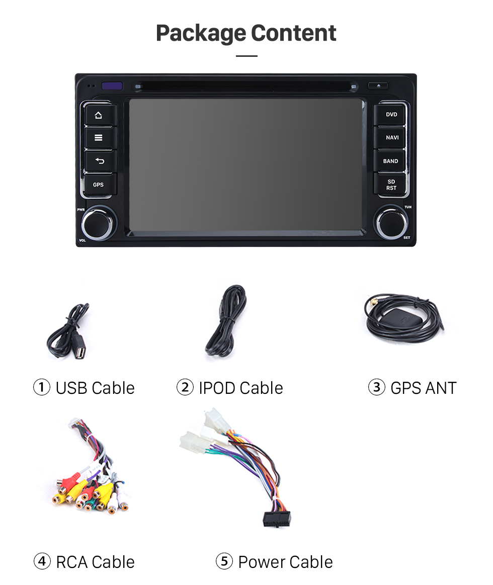 Seicane Android 6.0 Aftermarket Car Radio GPS Navigation System for 2001-2008 TOYOTA RAV4 with DVD Player Bluetooth WiFi Mirror Link Steering Wheel Control 1080P Video Seicane Android 6.0 Aftermarket Car Radio GPS Navigation System for 2001-2008 TOYOTA RAV4 with DVD Player Bluetooth WiFi Mirror Link Steering Wheel Control 1080P Video