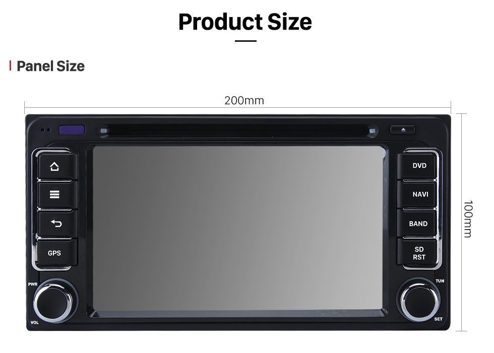 Seicane Android 6.0 Aftermarket Car Radio GPS Navigation System for 2001-2008 TOYOTA RAV4 with DVD Player Bluetooth WiFi Mirror Link Steering Wheel Control 1080P Video Seicane Android 6.0 Aftermarket Car Radio GPS Navigation System for 2001-2008 TOYOTA RAV4 with DVD Player Bluetooth WiFi Mirror Link Steering Wheel Control 1080P Video