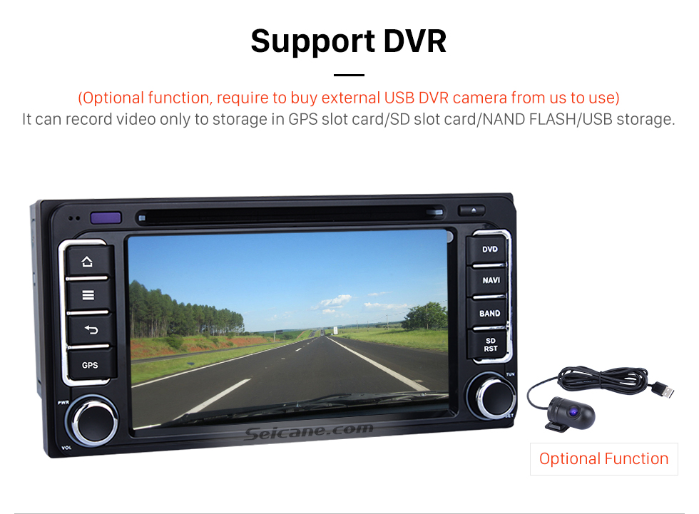 Seicane Android 6.0 Aftermarket Car Radio GPS Navigation System for 2001-2008 TOYOTA RAV4 with DVD Player Bluetooth WiFi Mirror Link Steering Wheel Control 1080P Video Seicane Android 6.0 Aftermarket Car Radio GPS Navigation System for 2001-2008 TOYOTA RAV4 with DVD Player Bluetooth WiFi Mirror Link Steering Wheel Control 1080P Video