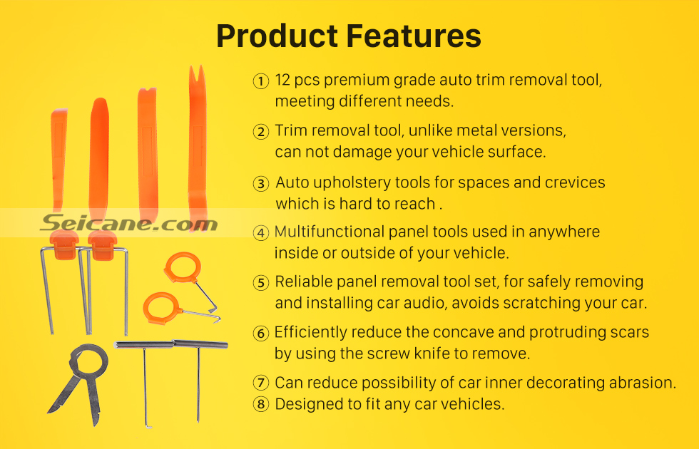 Product Features  car dvd dismantling device