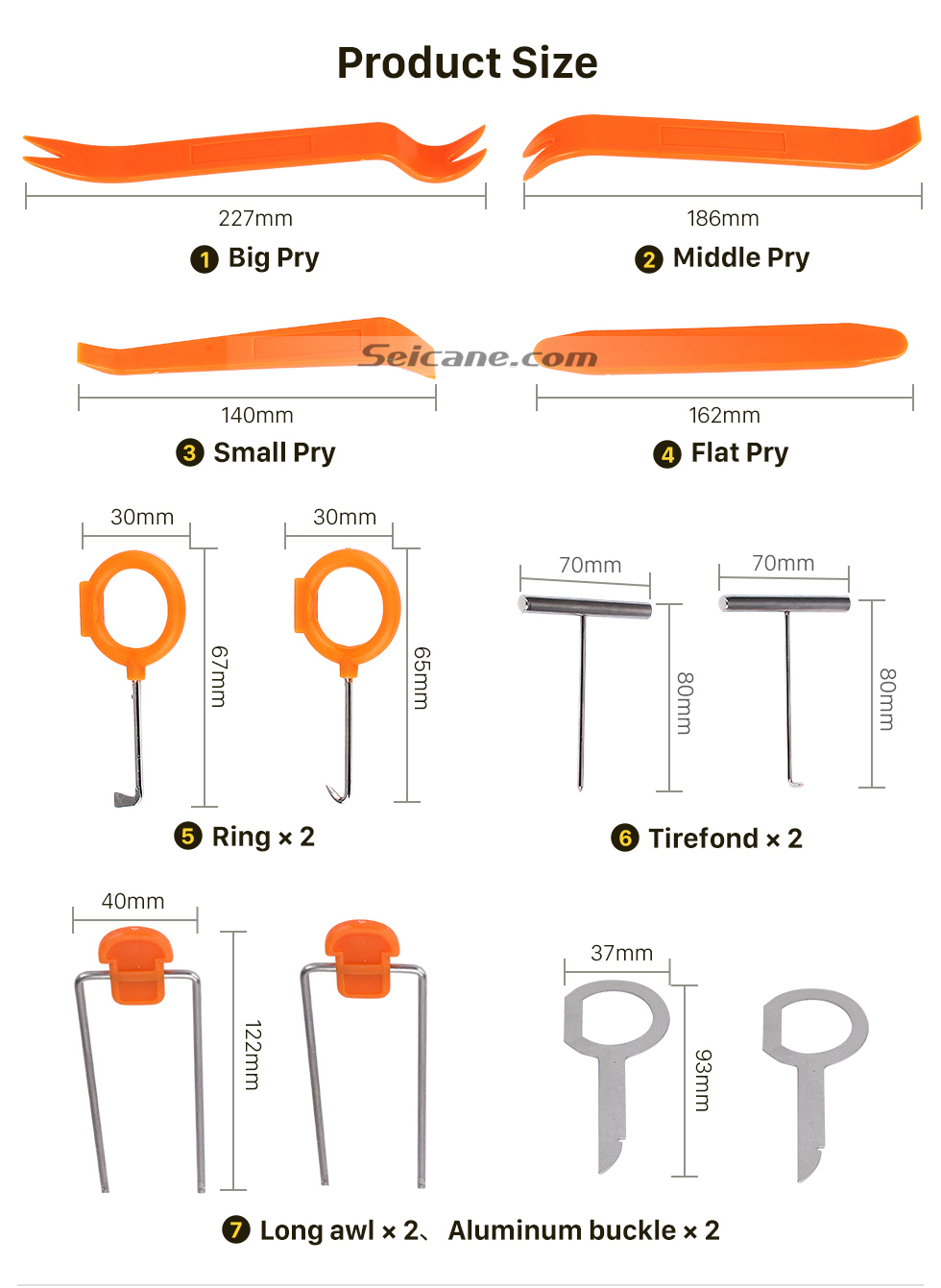 Product Size car dvd dismantling device