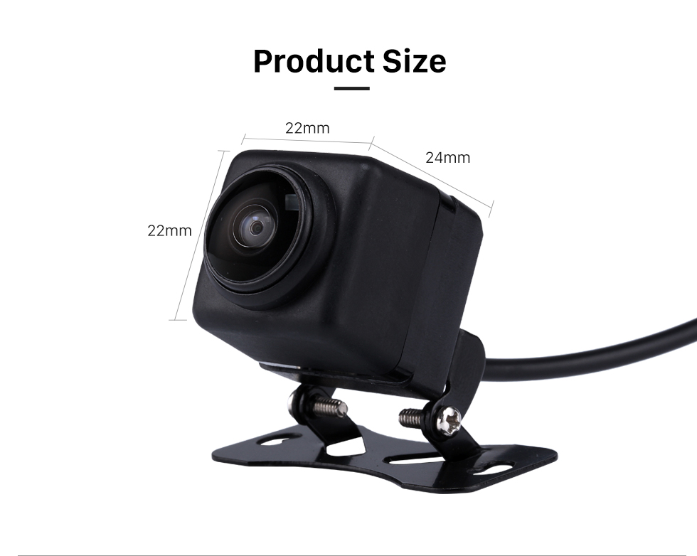 Seicane 180 Degree Graden Fisheye Waterproof HD High Definition Reverse Sensor Backup Rearview Camera Parking