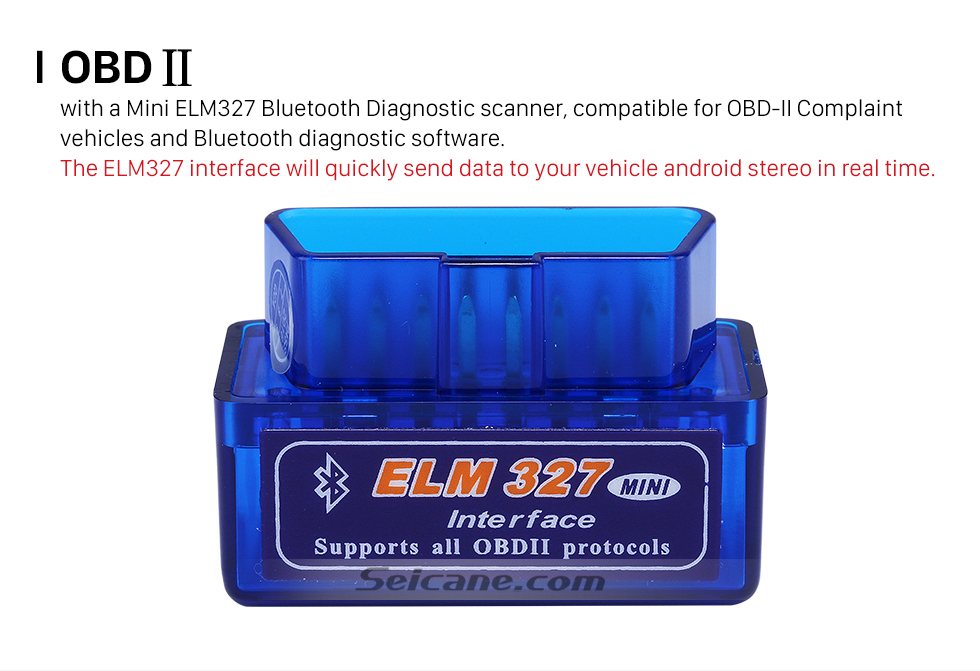 OBD II Seicane-Newest Super Mini V1.5 ELM327 OBD OBD2 ELM327 Bluetooth Interface Auto Car Scanner Diagnostic Tool OBD II Seicane-Newest Super Mini V1.5 ELM327 OBD OBD2 ELM327 Bluetooth Interface Auto Car Scanner Diagnostic Tool
