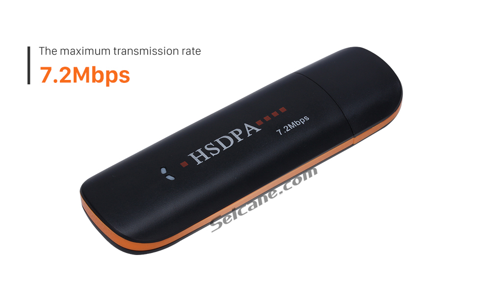 The maximum transmission rate Seicane Modem External 3G Module for Car DVD Player with Internet The maximum transmission rate Seicane Modem External 3G Module for Car DVD Player with Internet