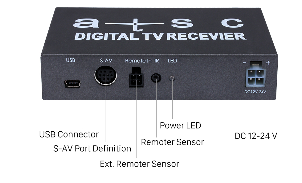 Seicane TV Digital ATSC Para Seicane Car DVD Player