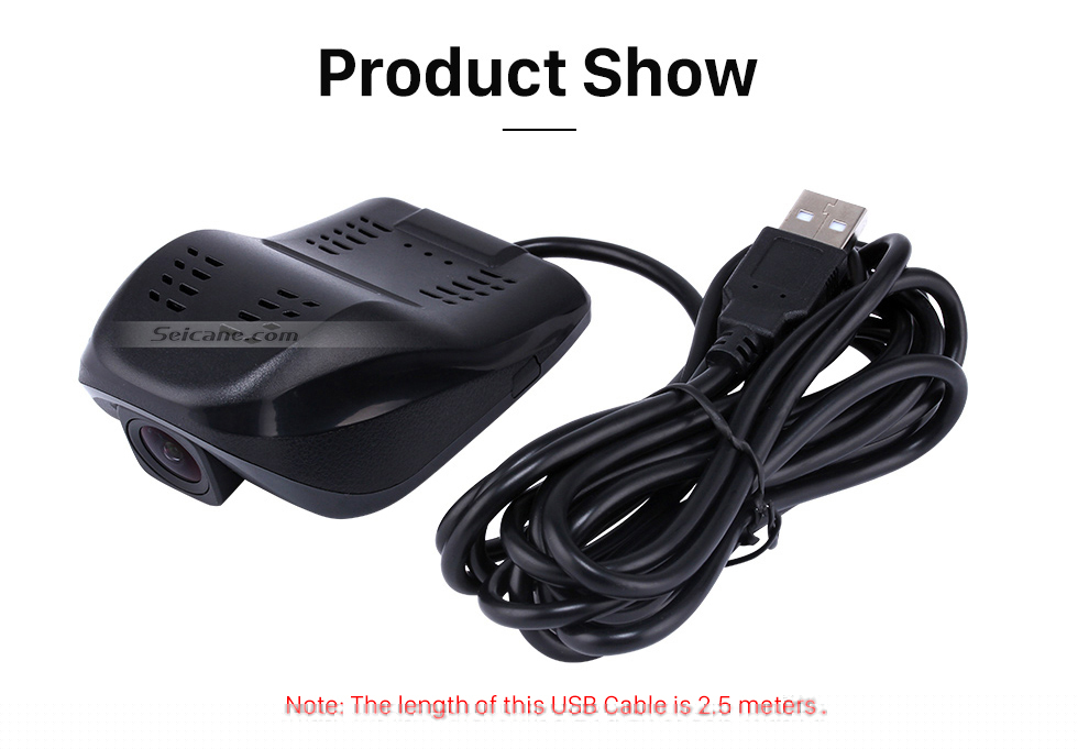 Seicane Full HD 1920x1080p Auto-Kamera Video-Recorder DVR Für S100 S150 S160 Series DVD Stereo Headunit-Radio mit H.264 Video Code Seicane Full HD 1920x1080p Auto-Kamera Video-Recorder DVR Für S100 S150 S160 Series DVD Stereo Headunit-Radio mit H.264 Video Code