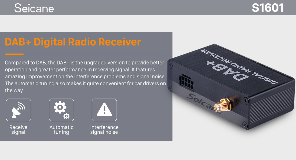 Seicane Cheap Mini Portable High Quality Sound Digital Radio Receiver DAB+ Radio Tuner Seicane Cheap Mini Portable High Quality Sound Digital Radio Receiver DAB+ Radio Tuner