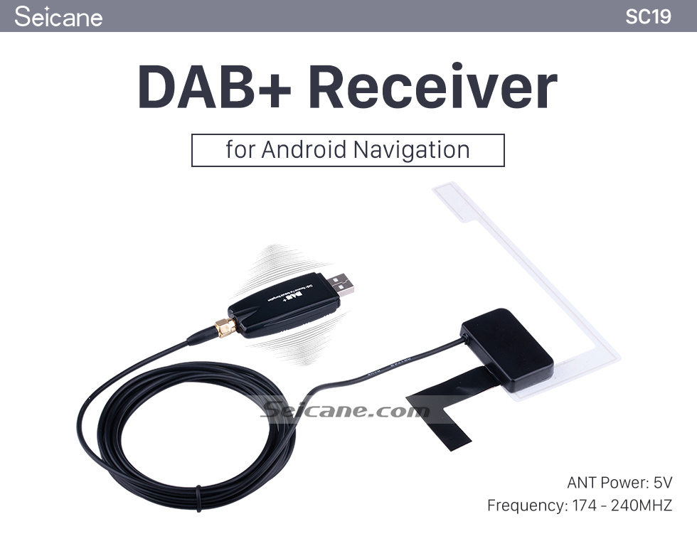 Seicane High Quality Mini Portable High Quality Sound Digital Radio Receiver DAB+ Radio Tuner with RDS function USB Interface Omni-directional antenna Seicane High Quality Mini Portable High Quality Sound Digital Radio Receiver DAB+ Radio Tuner with RDS function USB Interface Omni-directional antenna