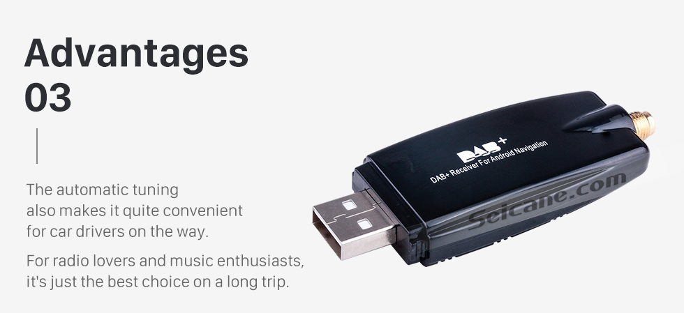 Seicane High Quality Mini Portable High Quality Sound Digital Radio Receiver DAB+ Radio Tuner with RDS function USB Interface Omni-directional antenna Seicane High Quality Mini Portable High Quality Sound Digital Radio Receiver DAB+ Radio Tuner with RDS function USB Interface Omni-directional antenna