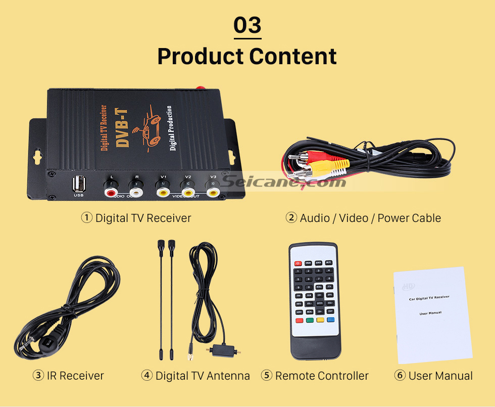 Seicane Car DVB-T Digital TV Tuner Box LCD/CRT VGA/AV Stick Tuner Box View Receiver Converter Drop Shipping Seicane Car DVB-T Digital TV Tuner Box LCD/CRT VGA/AV Stick Tuner Box View Receiver Converter Drop Shipping
