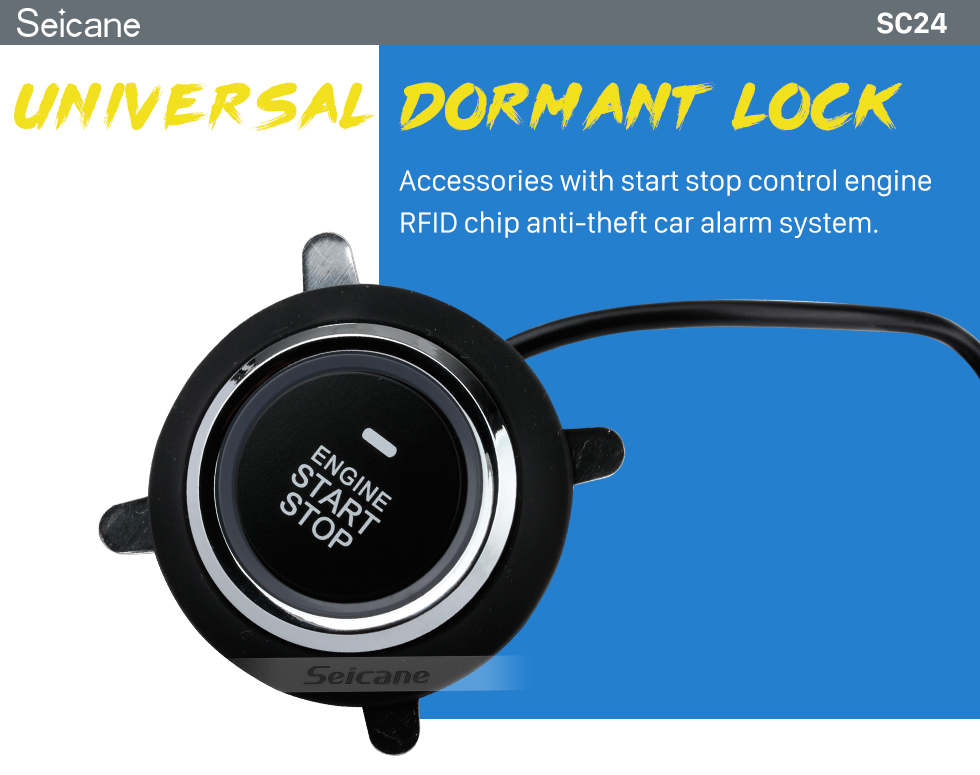 Verrouillage sans Fil du Moteur de Voiture dimmobilisation Verrouillage Automatique du Moteur de Voiture Anti-d/étournement Biuzi Dispositif Anti-vol
