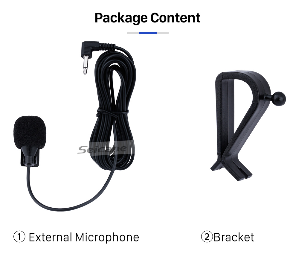 Seicane Universal Car Microphone Portable External Microphone Professional Speaker for Car Radio Car DVD 3.5mm 50 Hz-20 kHz Seicane Universal Car Microphone Portable External Microphone Professional Speaker for Car Radio Car DVD 3.5mm 50 Hz-20 kHz