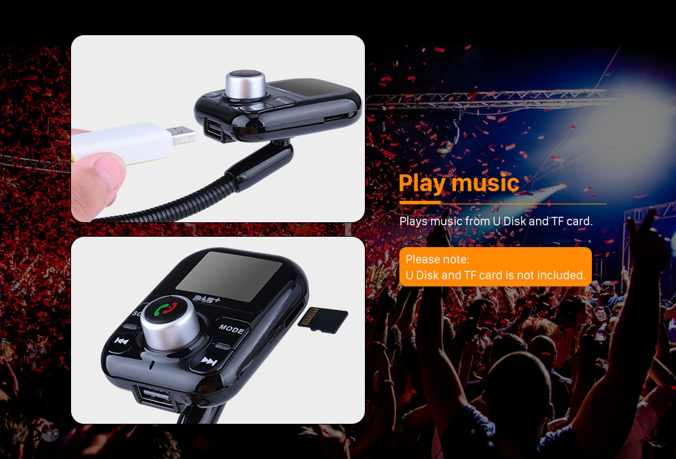 Seicane Wireless LCD Display Bluetooth Car Kit Digital Radio DAB+ Receiver FM Transmitter Support Handsfree Call U Disk TF card USB Charging Seicane Wireless LCD Display Bluetooth Car Kit Digital Radio DAB+ Receiver FM Transmitter Support Handsfree Call U Disk TF card USB Charging