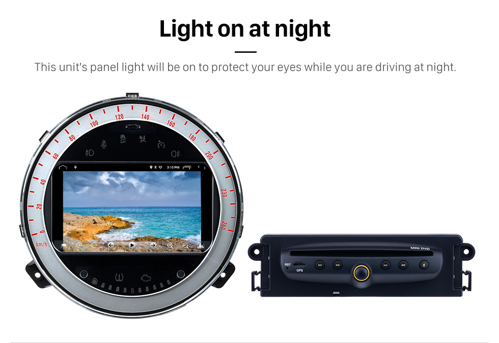 Seicane Android 10.0 Car GPS Navigation DVD Player For 2006-2013 BMW Mini Cooper With Radio Bluetooth 1080P Video USB SD Rearview Camera TV DVR Seicane Android 10.0 Car GPS Navigation DVD Player For 2006-2013 BMW Mini Cooper With Radio Bluetooth 1080P Video USB SD Rearview Camera TV DVR