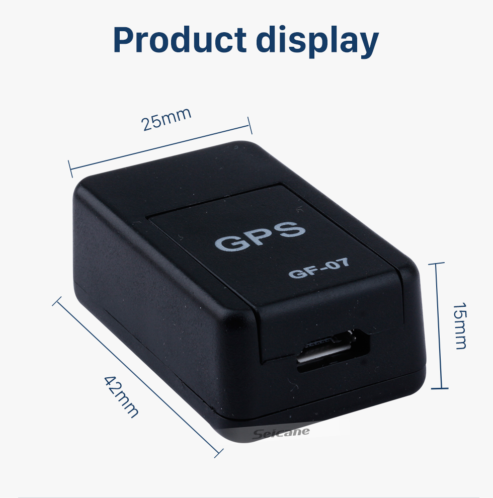 Seicane Universal-Auto GPS Remote Monitoring Locator Unterstützung GSM GPRS Location Tracking Alarm Device Seicane Universal-Auto GPS Remote Monitoring Locator Unterstützung GSM GPRS Location Tracking Alarm Device