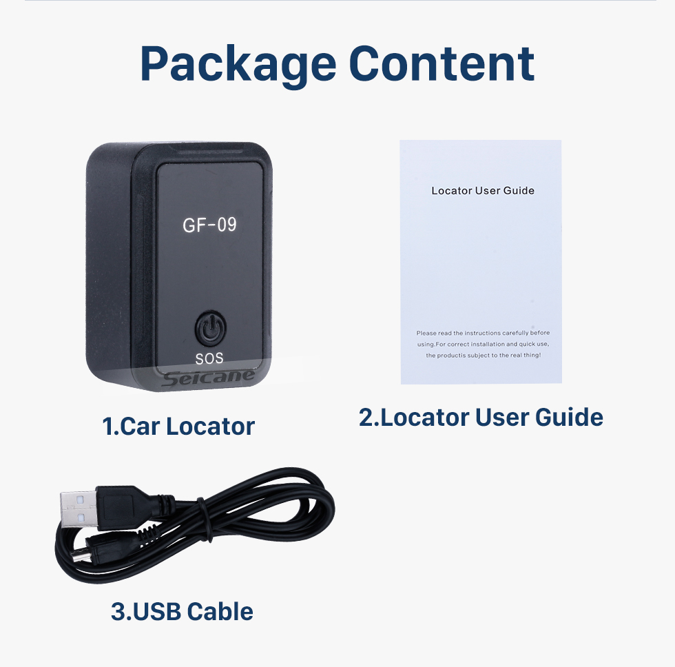 Seicane Universal-Auto GPS Remote Monitoring Locator Unterstützung GSM GPRS Location Tracking Alarm Device Seicane Universal-Auto GPS Remote Monitoring Locator Unterstützung GSM GPRS Location Tracking Alarm Device