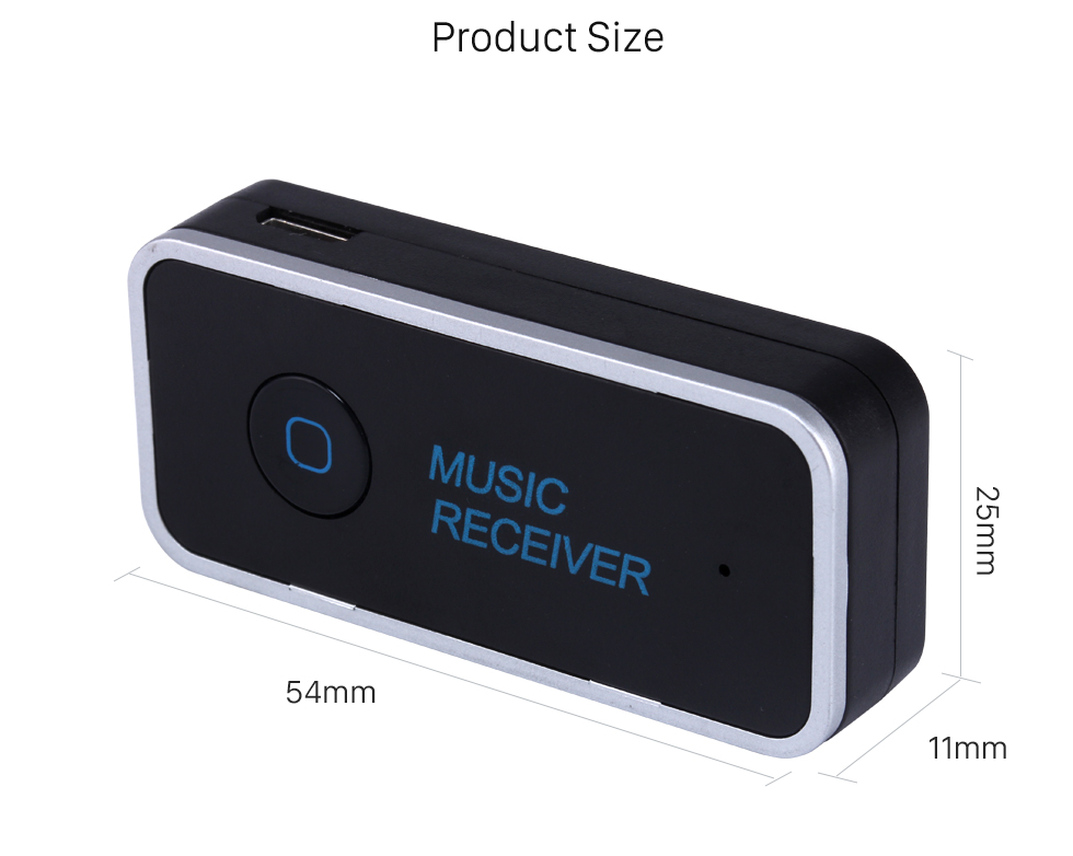 Seicane Universal Portable Car Audio Reciver Hands-free Bluetooth Music Receiver Compatible For IPhone Pad Android PC Seicane Universal Portable Car Audio Reciver Hands-free Bluetooth Music Receiver Compatible For IPhone Pad Android PC