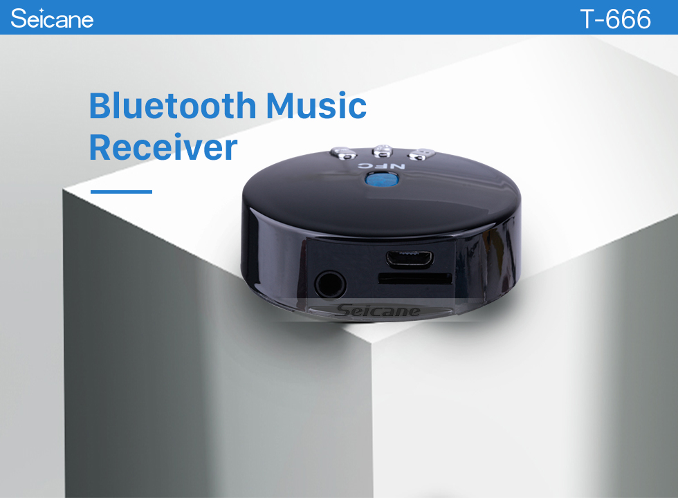 Seicane Car Bluetooth Receiver Transmitter Audio Music Adapter For Car Speaker Mobile Phone Seicane Car Bluetooth Receiver Transmitter Audio Music Adapter For Car Speaker Mobile Phone