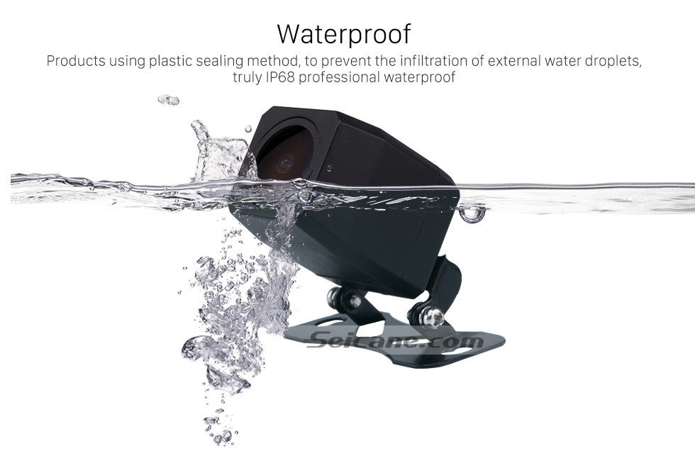 Waterproof 170 градусов широкоугольный Starlight HD ночного видения Камера заднего вида Водонепроницаемая парковка Система помощи для автомобильного радио Big Screen