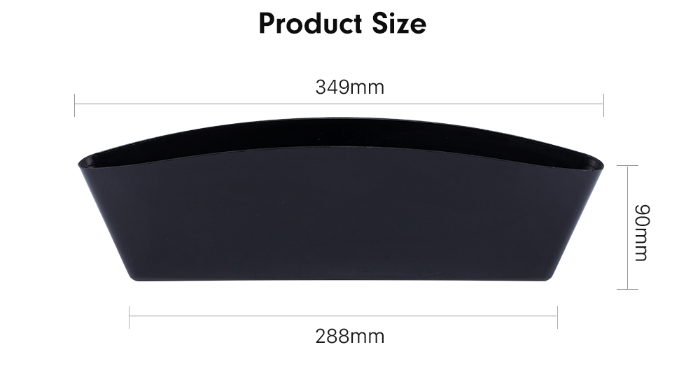 Product Size Multifunktions-Zubehör Auto Naht Aufbewahrungsbox Automobile Insert Free Box Container