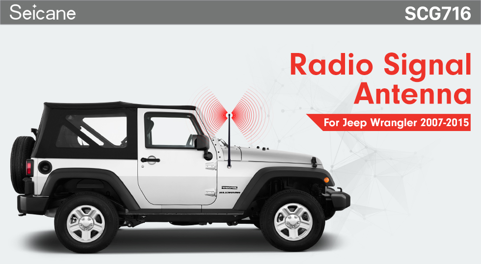 Radio Signal Antenna Accessoires multifonctionnels Boîte de rangement de caisse de voiture Boîte de coffre sans emballage automobile