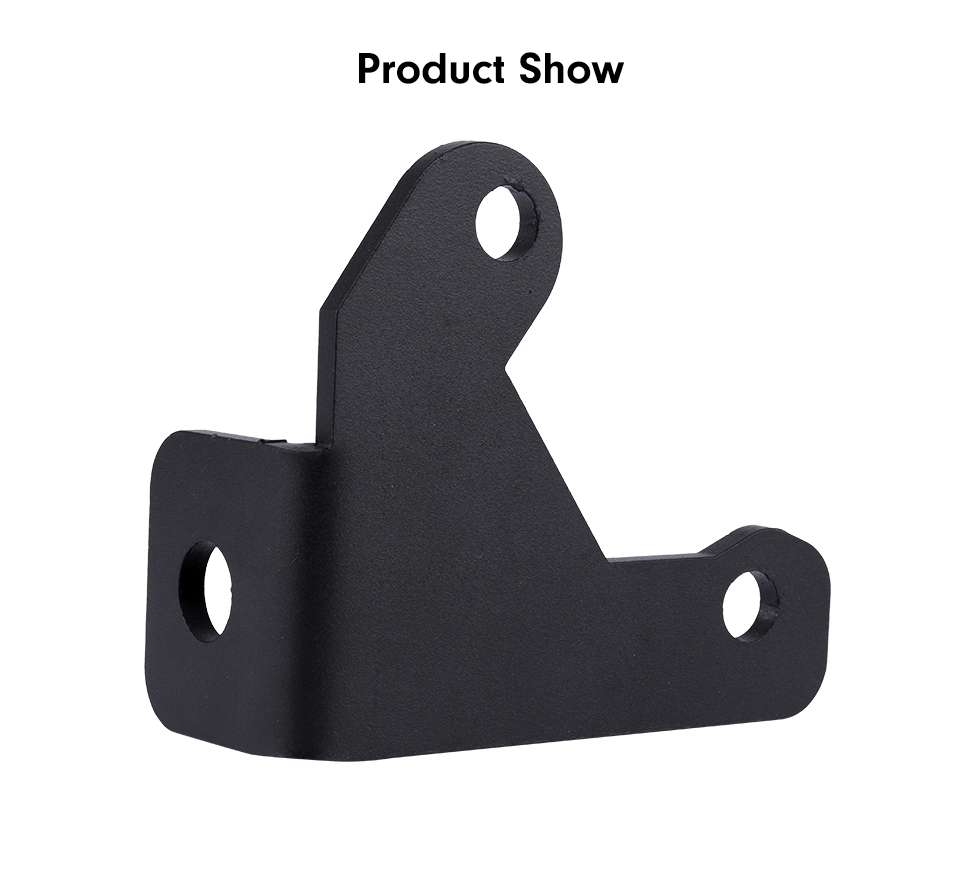 Seicane Tailgate Steel Singal Antenna Holder Bracket for 2007-2015 Jeep Wrangler Back Door Mounting Support