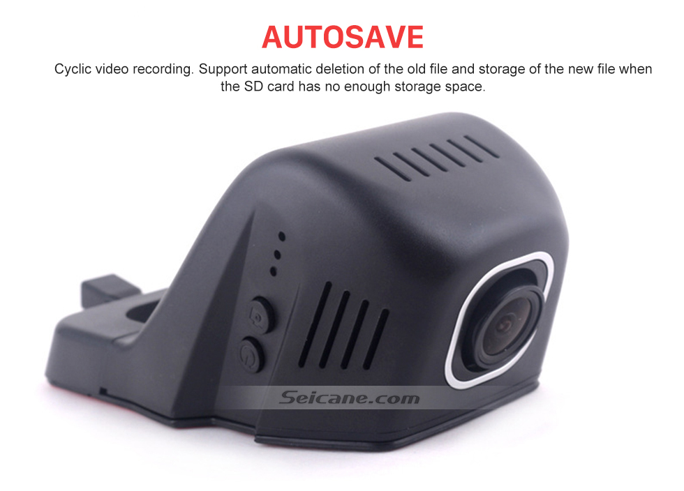 Seicane Hidden 170 Degree Wide Angle View HD Universal Car Driving Video Recorder with WIFI Phone Connection Display GPS Driving Trajectory Seicane Hidden 170 Degree Wide Angle View HD Universal Car Driving Video Recorder with WIFI Phone Connection Display GPS Driving Trajectory