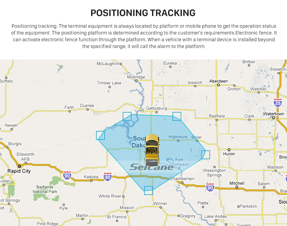Seicane Universal-Auto GPS Remote Monitoring Locator Unterstützung GSM GPRS Location Tracking Alarm Device Seicane Universal-Auto GPS Remote Monitoring Locator Unterstützung GSM GPRS Location Tracking Alarm Device