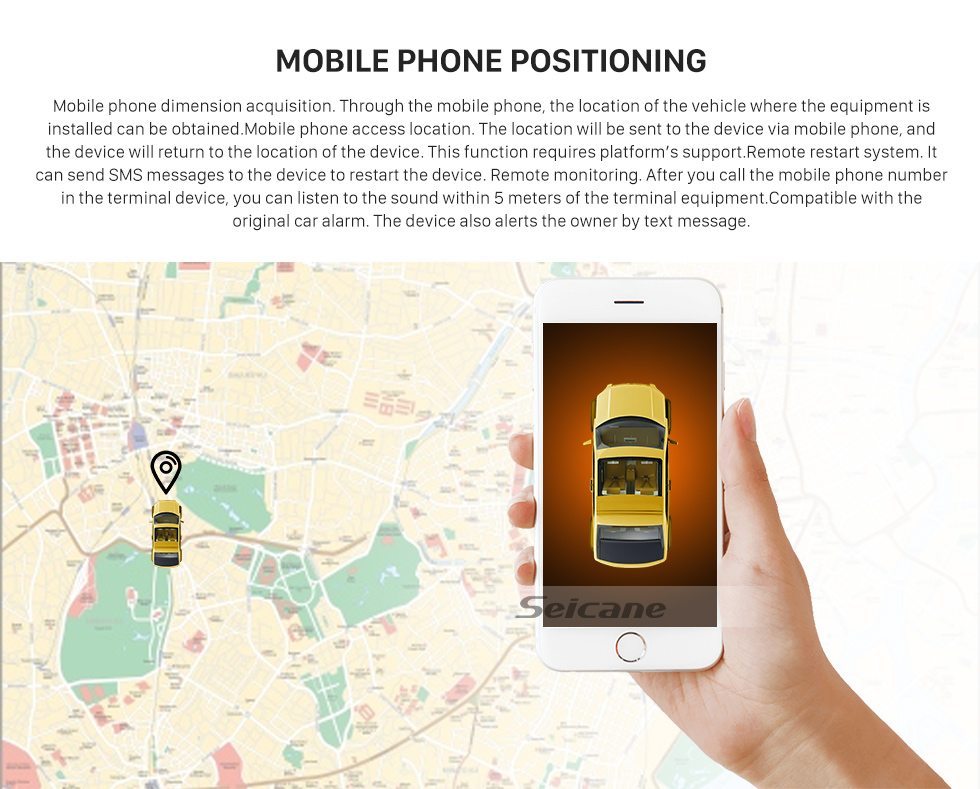 Seicane Universal-Auto GPS Remote Monitoring Locator Unterstützung GSM GPRS Location Tracking Alarm Device Seicane Universal-Auto GPS Remote Monitoring Locator Unterstützung GSM GPRS Location Tracking Alarm Device