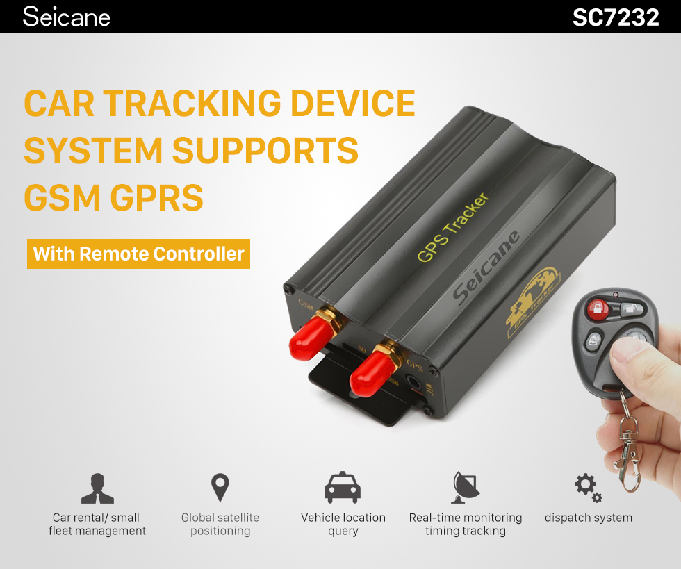 Seicane Universal-Auto GPS Remote Monitoring Locator Unterstützung GSM GPRS Location Tracking Alarm Device Seicane Universal-Auto GPS Remote Monitoring Locator Unterstützung GSM GPRS Location Tracking Alarm Device