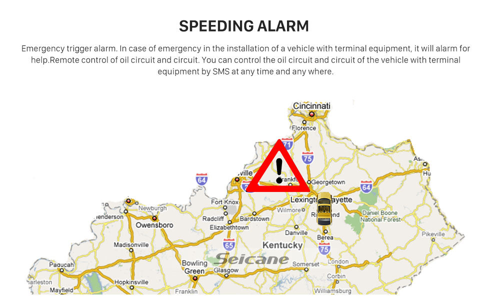 Seicane Universal-Auto GPS Remote Monitoring Locator Unterstützung GSM GPRS Location Tracking Alarm Device Seicane Universal-Auto GPS Remote Monitoring Locator Unterstützung GSM GPRS Location Tracking Alarm Device