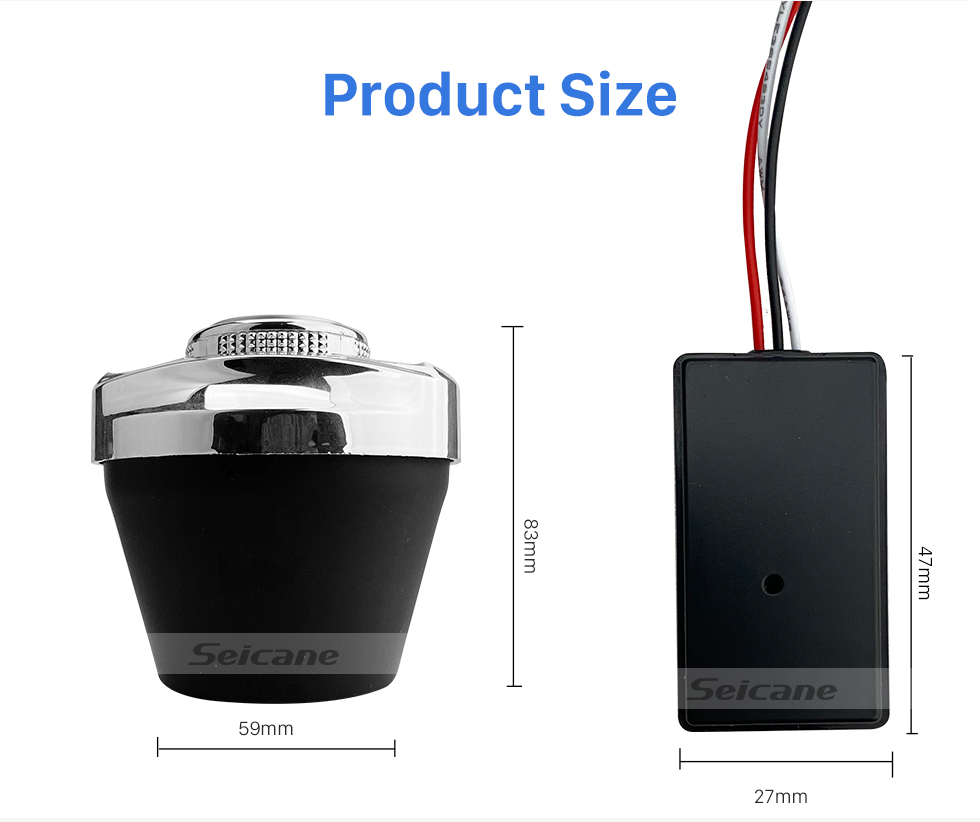 Seicane High-sensitive Universal Car Controller Steering Wheel Control For Car Stereo Radio GPS Navigation Cup Slot installation Plug and Play Seicane High-sensitive Universal Car Controller Steering Wheel Control For Car Stereo Radio GPS Navigation Cup Slot installation Plug and Play
