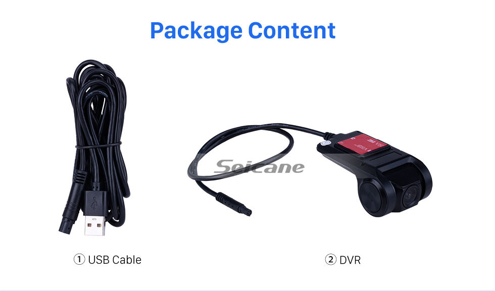Seicane Starlight Night Vision 170 Degree Large Angle USB HD Video DVR Camera Automatic Cyclic Recording Seicane Starlight Night Vision 170 Degree Large Angle USB HD Video DVR Camera Automatic Cyclic Recording