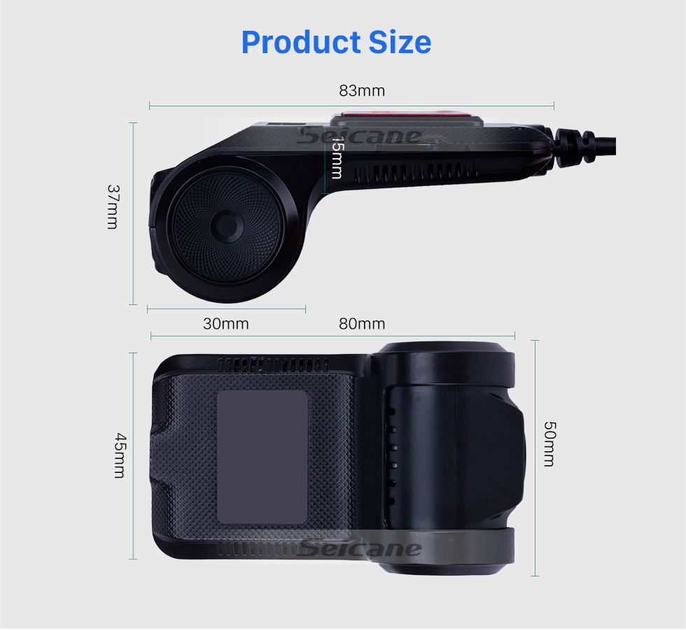 Seicane Starlight Night Vision 170 Degree Large Angle USB HD Video DVR Camera Automatic Cyclic Recording Seicane Starlight Night Vision 170 Degree Large Angle USB HD Video DVR Camera Automatic Cyclic Recording