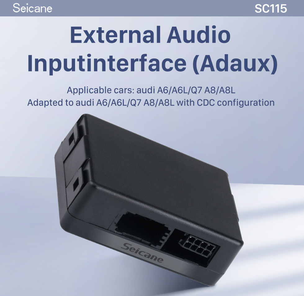 Seicane 2002-2008 BMW E65 / E66 décodeur de fibre optique de voiture la plupart des adaptateurs d&amp;#39;interface optique de convertisseur de Bose Harmon Kardon