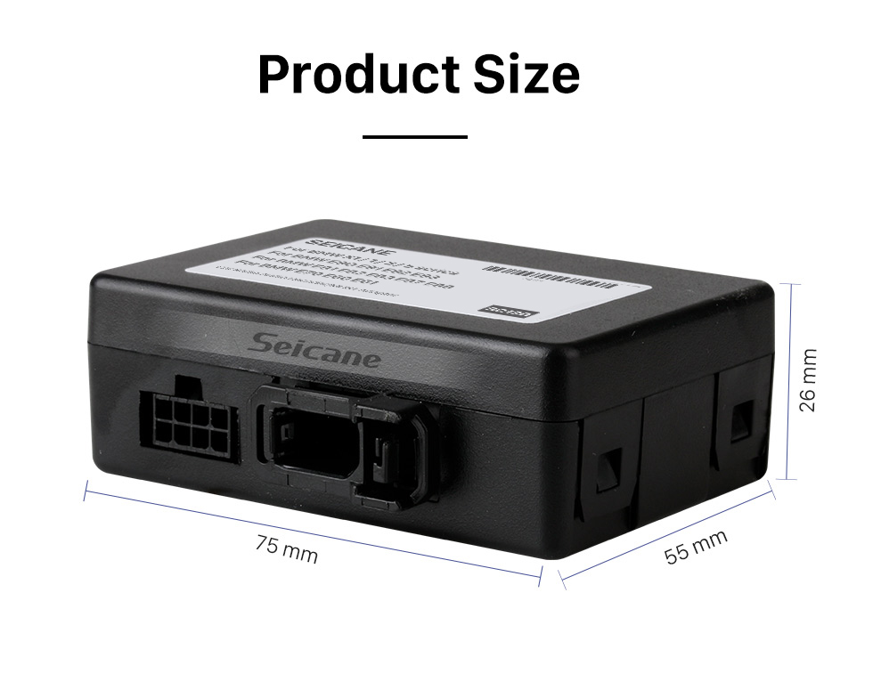 Seicane For BMW E90 Car Optical Fiber Decoder Most Box