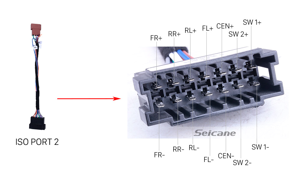 Seicane Condensador convertidor de impedancia ajustable Audio 2Ch